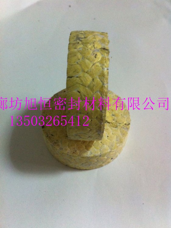 廊坊旭恒生產(chǎn)芳綸盤根耀迪牌芳綸盤根環(huán)耐磨耐高溫墊片