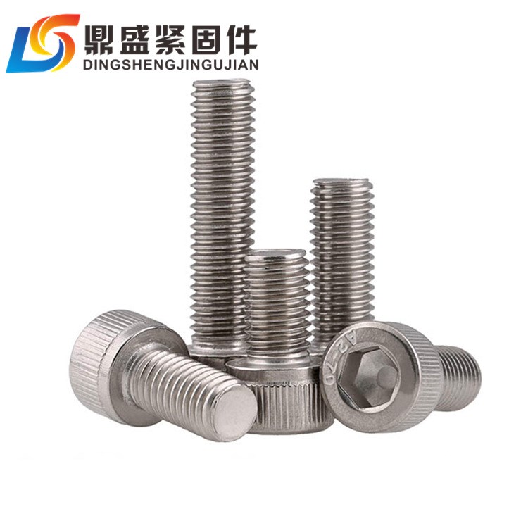 304不銹鋼材質(zhì)美制杯頭內(nèi)六角螺絲細(xì)牙5/16-18UNC英制圓柱頭六角