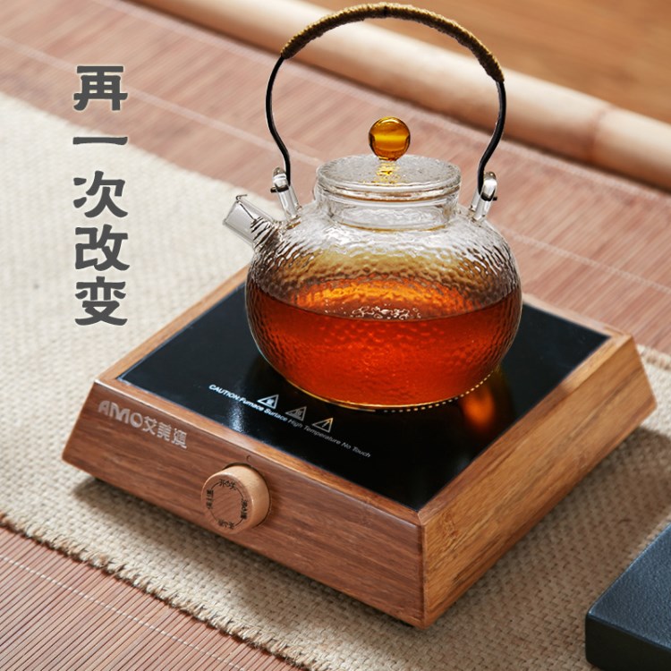 AMO/艾美澳茶爐電陶爐 家用迷你靜音火鍋電陶爐泡茶煮茶器