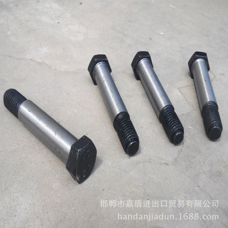 加工定制8.8級M10-M30國標GB27高強鉸制孔螺栓外六角塞打螺絲批發