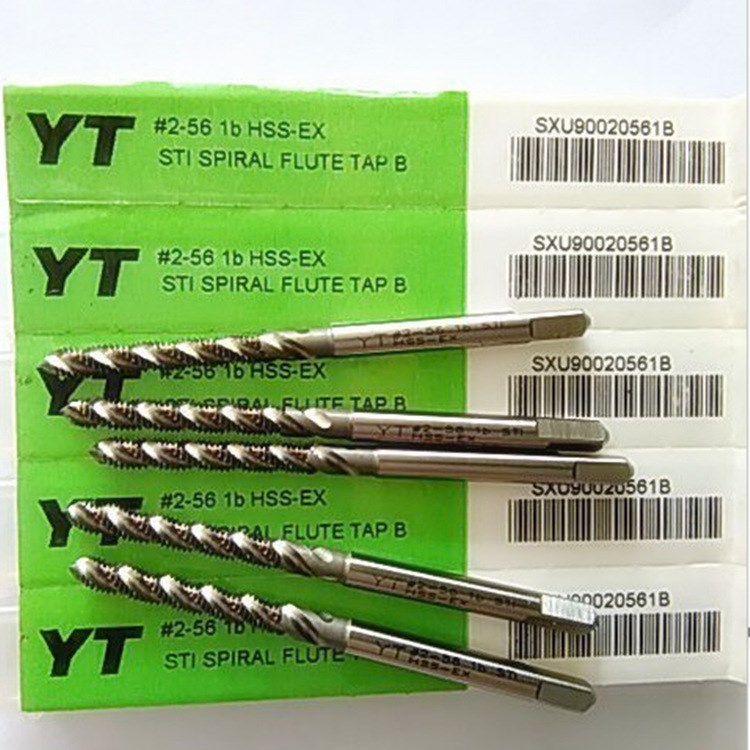 原裝現(xiàn)貨YT護(hù)套螺旋絲攻ST  #2-56 耐用美制牙套絲錐