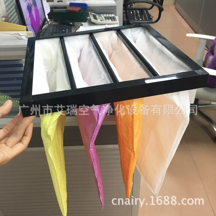 廠家商業大樓用粉塵空氣過濾袋 空氣凈味中效過濾袋 無紡布袋