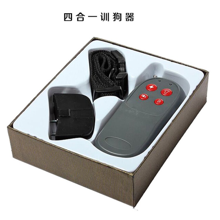 工廠直銷4合1遙控電擊震動訓狗器 訓導器 止吠項圈有CE