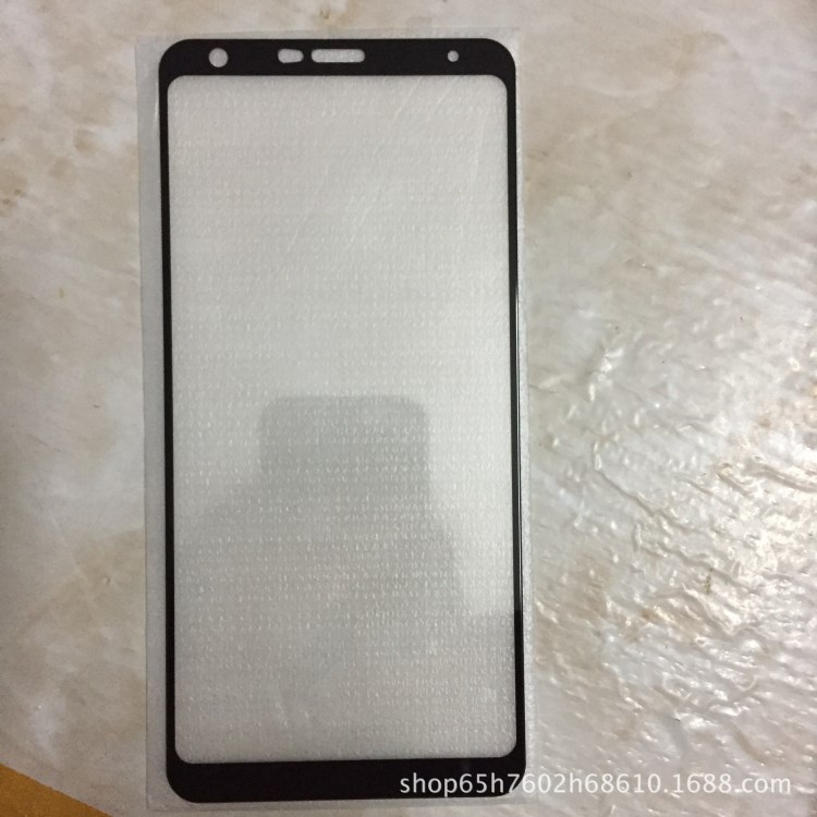 LG stylo4絲印全屏鋼化膜 stylo4全屏保護膜 高清 防爆 現貨供應
