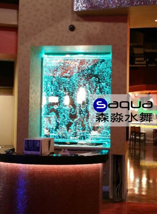 辦公室用水舞氣泡墻隔斷酒店賓館商務(wù)會所水族屏風(fēng)玄關(guān)隔斷