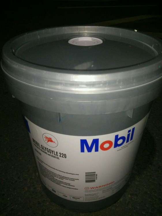 价美孚格高220号合成齿轮油mobilglygoyle220189l