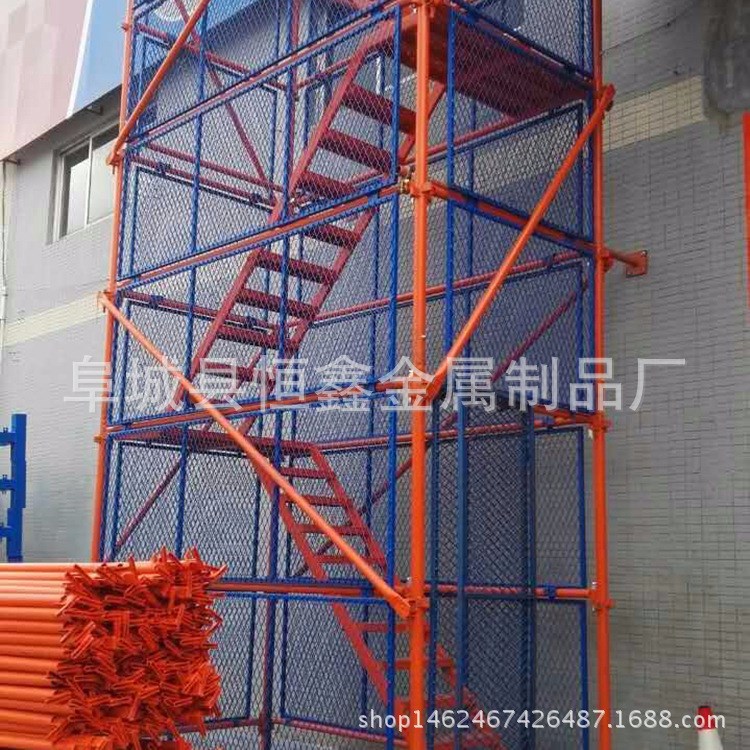 廠家直供：橋梁墩柱施工爬梯 建筑施工梯籠 爬梯