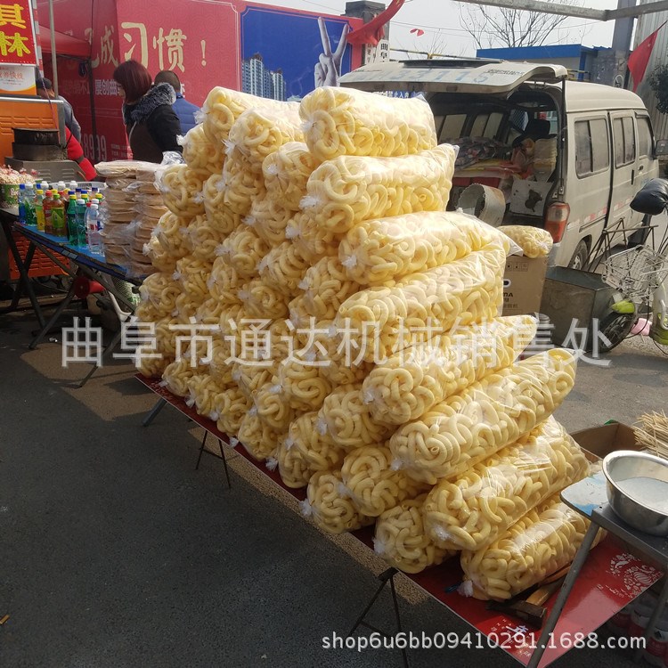 廠家提供國際箱式暗倉膨化機 綠豆麻花機 通達生產 江米棍機