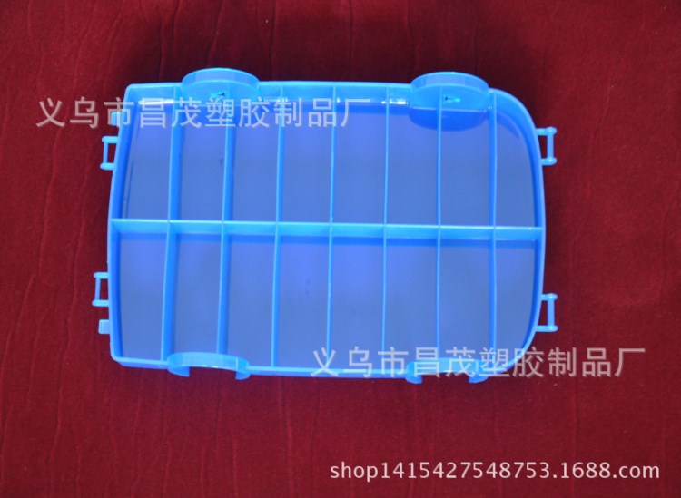 PP小汽車造型18格子塑料工具盒 小飾品包裝盒 五金工具儲(chǔ)物盒