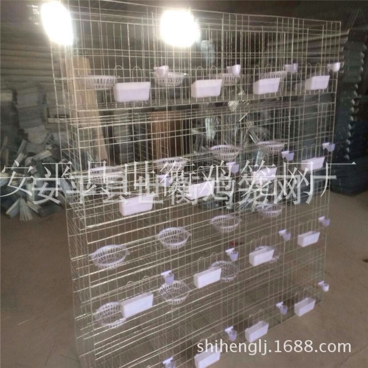 真正的廠家批發(fā)鍍鋅養(yǎng)殖籠子四層鴿籠、16位鴿籠、鴿子籠