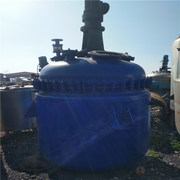 新到二手1-5噸搪瓷反應釜 二手工業(yè)搪瓷反應釜 工廠專用反應鍋