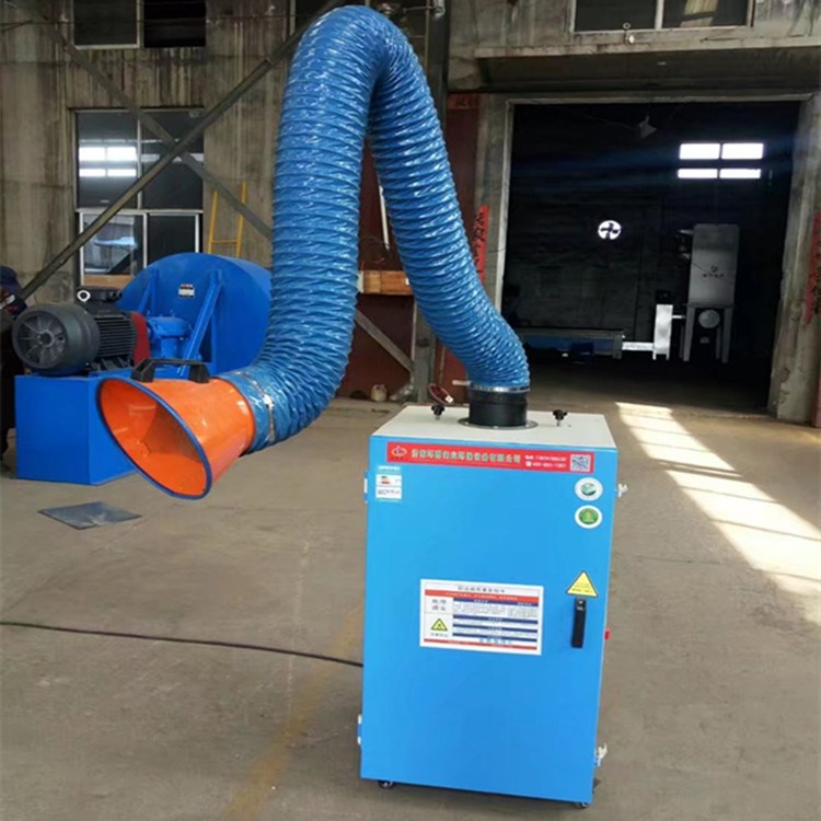 滄州焊煙凈化器廠家 拋光機(jī)專用煙塵凈化器 移動(dòng)式廢氣凈化器包郵