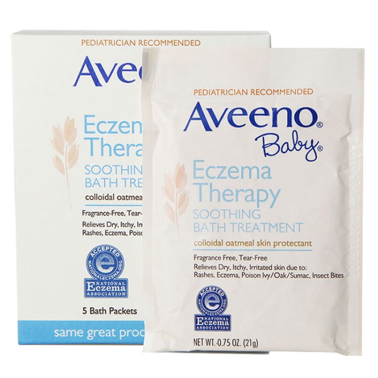 Aveeno 艾維諾燕麥嬰兒泡澡粉106g 美國嬰兒清潔用品批發(fā)代理