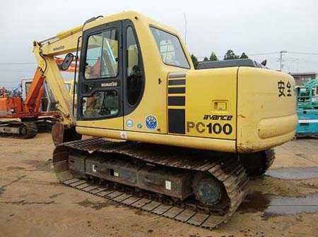 二手小松PC100挖掘機(jī)好車況 二手小松100/120/130挖掘機(jī)價格包運(yùn)