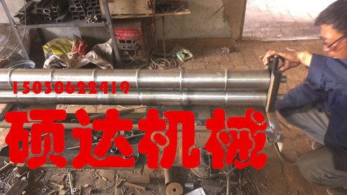 吳江彩鋼板車棚通風風管/鐵皮壓加強筋/滾筋機/五線七線壓筋機