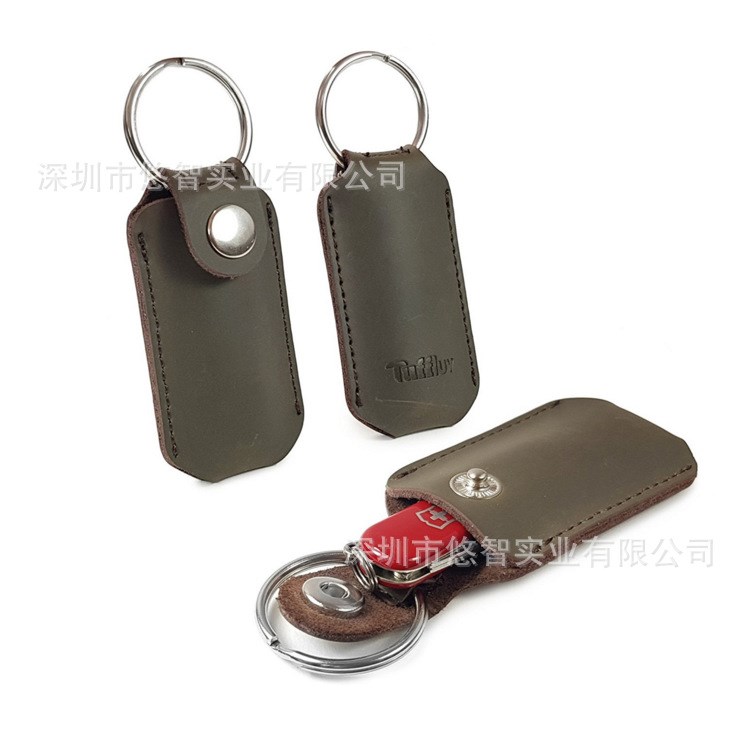 皮質(zhì)紅酒開瓶器皮套定制 酒店用品多功能收納皮套工具包