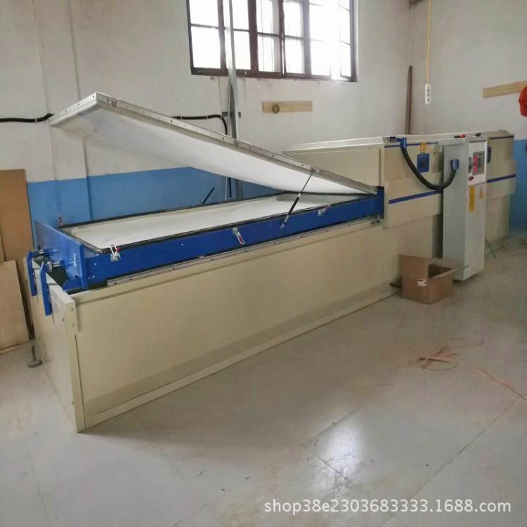 板式家具免漆門真空覆膜機(jī)秸稈門真空吸塑機(jī) 柜門體真空覆膜機(jī)