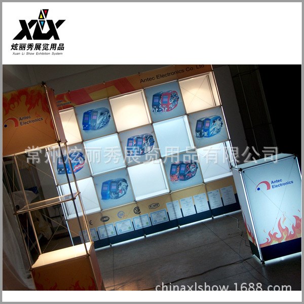 便攜展位 3x3m展覽展位 展位制作 展覽租賃 展示柜 展示器材