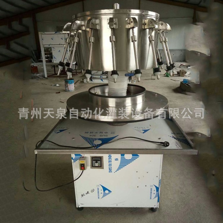 長(zhǎng)期銷(xiāo)售12-18頭虹吸式全能液體灌裝機(jī) 全自動(dòng)葡萄酒醬油醋灌裝機(jī)