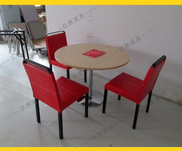 廠家直銷快餐桌椅休閑小吃店餐桌椅組合餐飲店肯德基咖啡廳餐桌椅