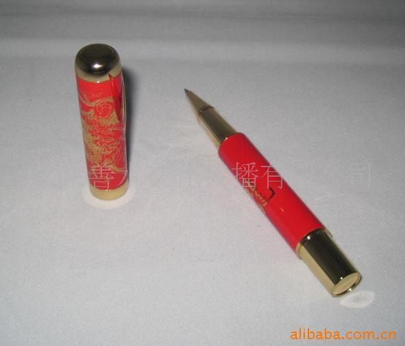 廠家直銷 紅瓷筆 商務(wù)筆 精美陶瓷工藝品 饋贈(zèng)好友陶瓷禮品套裝