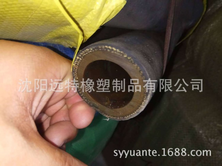 內(nèi)徑32噴砂橡膠管，耐磨噴砂管鋼絲編織夾布噴砂管噴砂機(jī)專用管