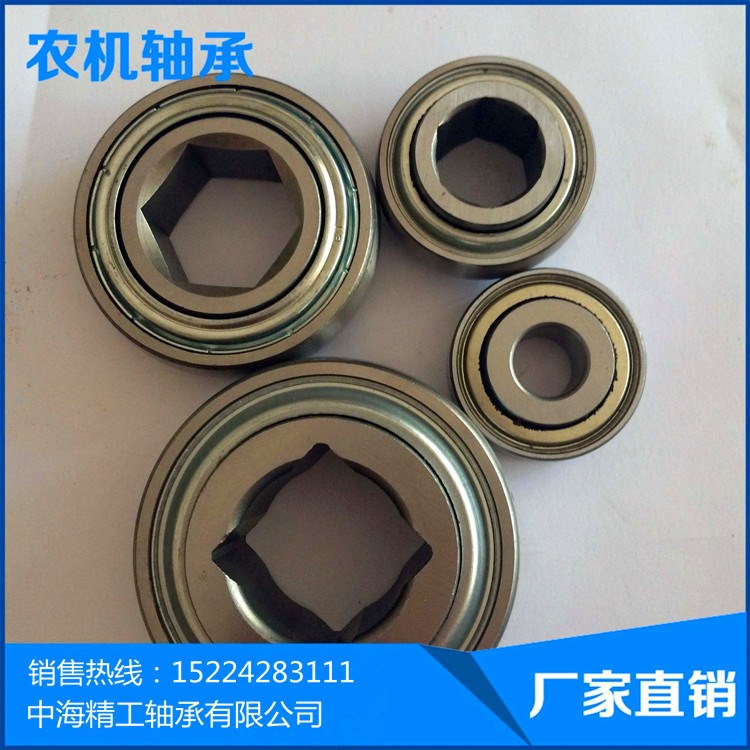 廠家直銷 農(nóng)機方孔六角軸承 外球面軸承