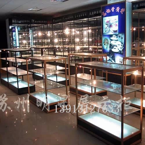 南通柜台昆山展柜常熟展示柜 产品陈列柜精品柜台