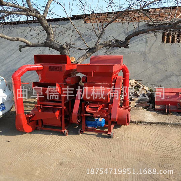 剝花生皮視頻   全自動覆脫型花生去皮機  多次抽風花生脫殼機