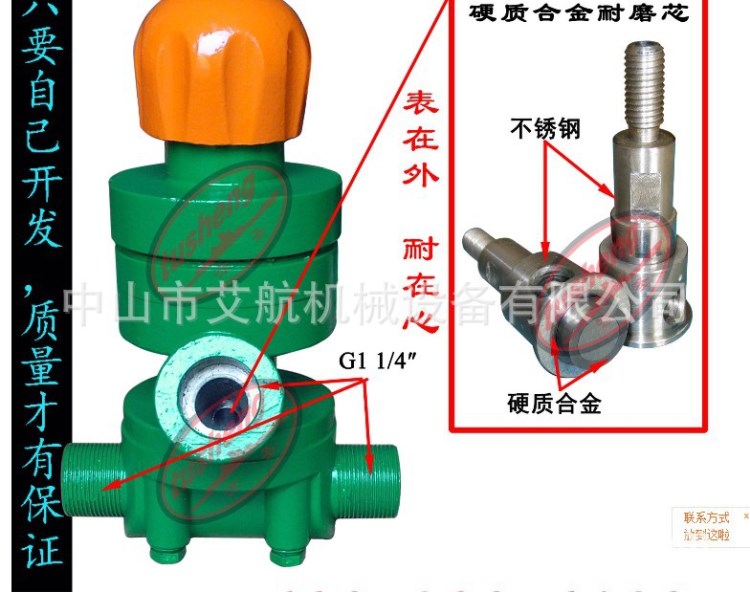 現(xiàn)貨大量供應美國湯姆遜氣控砂閥 高耐磨移動噴砂機氣控噴砂閥