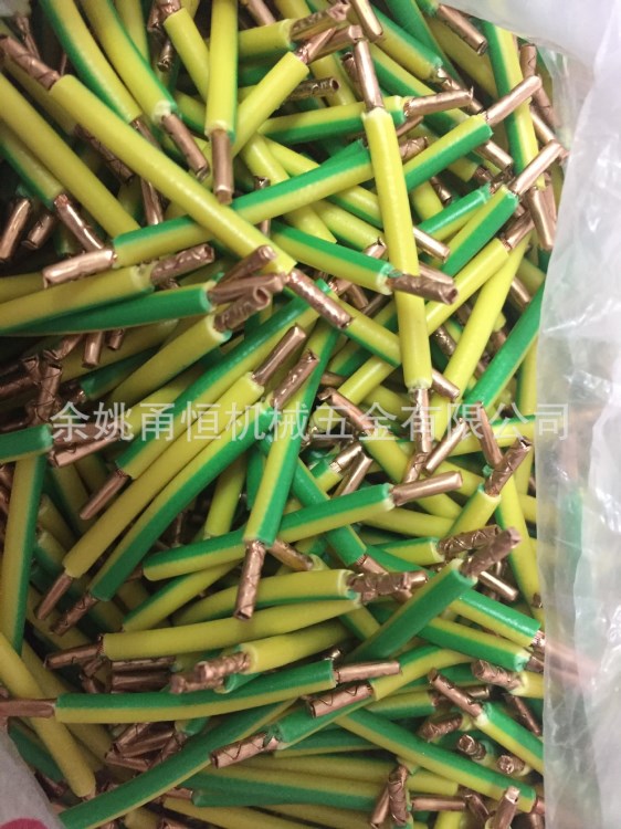 廠家直銷鯊魚齒（銅包頭）端子，0.3/0.5/0.75/1.5/2平方黃銅
