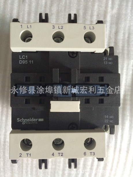 現(xiàn)貨:schneider 施耐德交流接觸器LC1-D9511 110V 220V 質(zhì)保2年