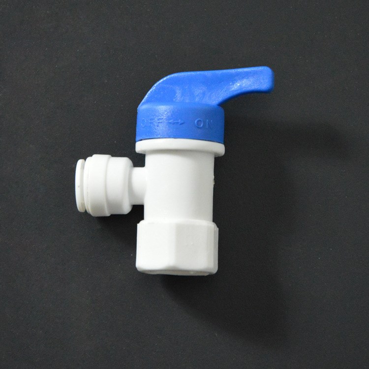 凈水器配件廠家供應(yīng)水機(jī)接頭批發(fā)2分壓力桶球閥接頭全新POM系列
