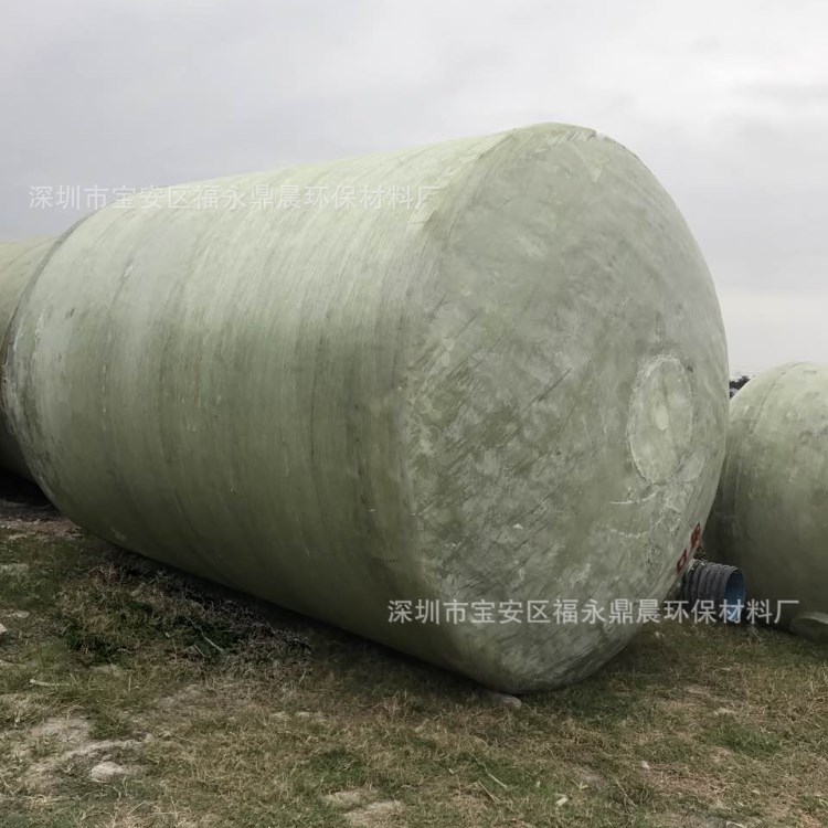 大量銷售環(huán)保玻璃鋼化糞池隔油池蓄水池一體式機(jī)械樹脂纏繞