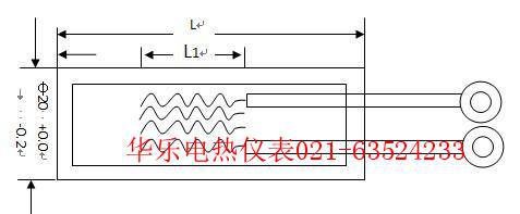 国标电热管  发热管  加热管M3型单头加热管