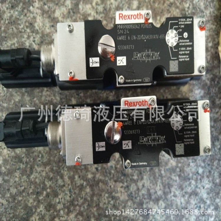 Rexroth液壓泵電磁閥 4WE6C6X/EG24N9K4 德國(guó)力士樂(lè)油泵閥