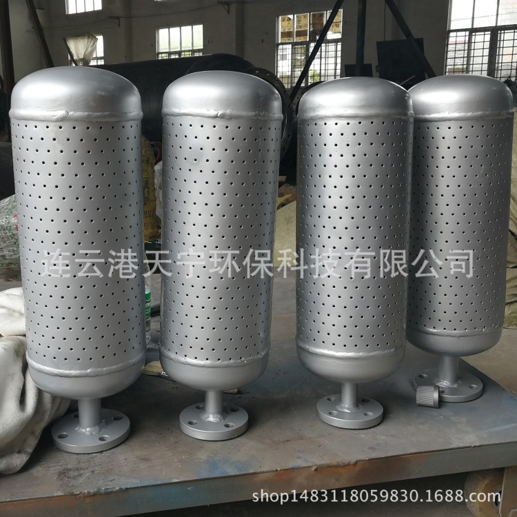 不銹鋼小孔蒸汽消音器 蒸汽放空排氣消音器 消聲器 蒸汽消音器