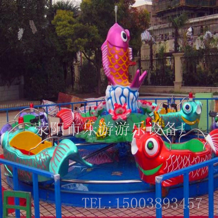 廠家供應(yīng)兒童鯉魚跳龍門 游樂場豪華噴水槍 公園游樂設(shè)備