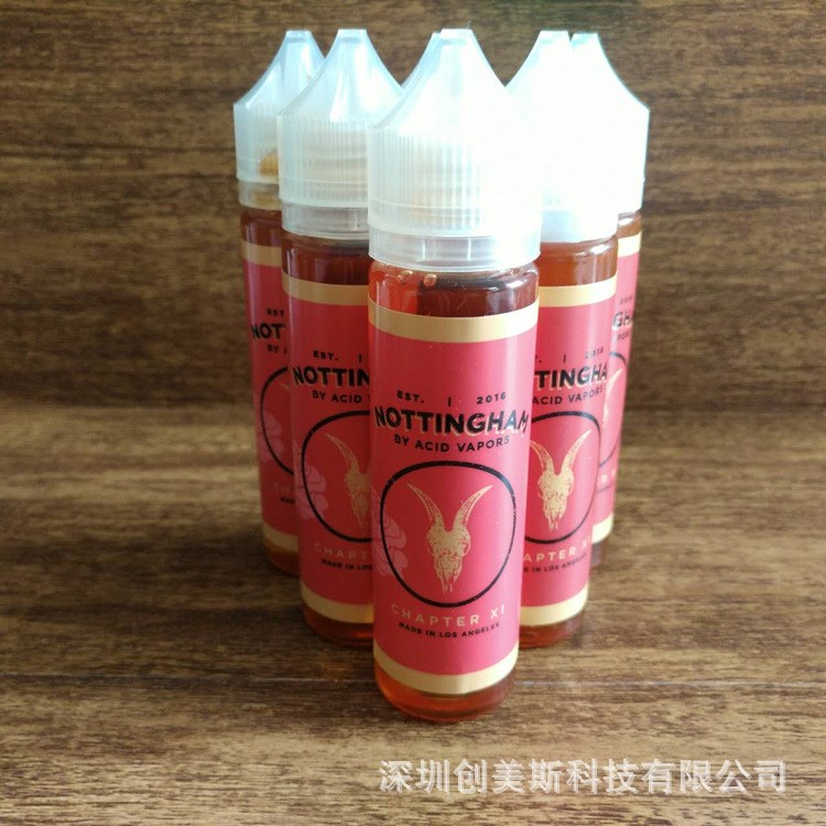 原裝 ACID Vapors NOTTINGHAM 諾丁漢煙草煙油煙液 60ml