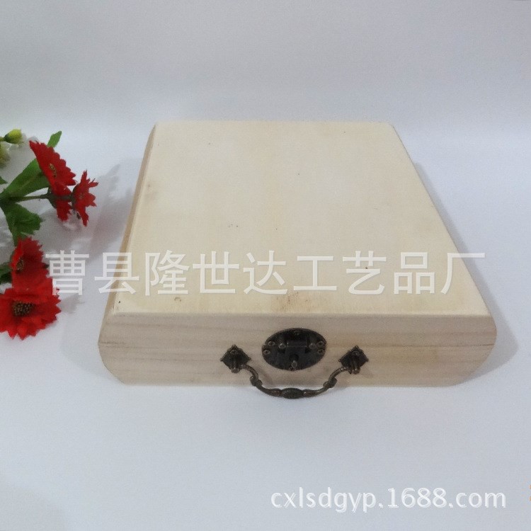 廠家定做兒童文具品木制小書盒 實木紀念品留念創(chuàng)意Zakka玩具