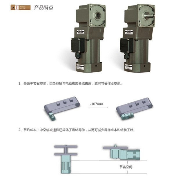 140w工业自动化机械涡轮蜗杆硬齿面同轴立式减速机直交轴减速电机