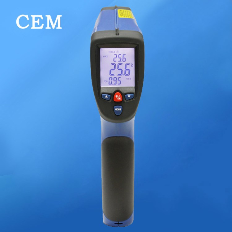 CEM華盛昌 紅外線測溫儀 雙激光 工業高溫非接觸測溫槍 DT-8868H