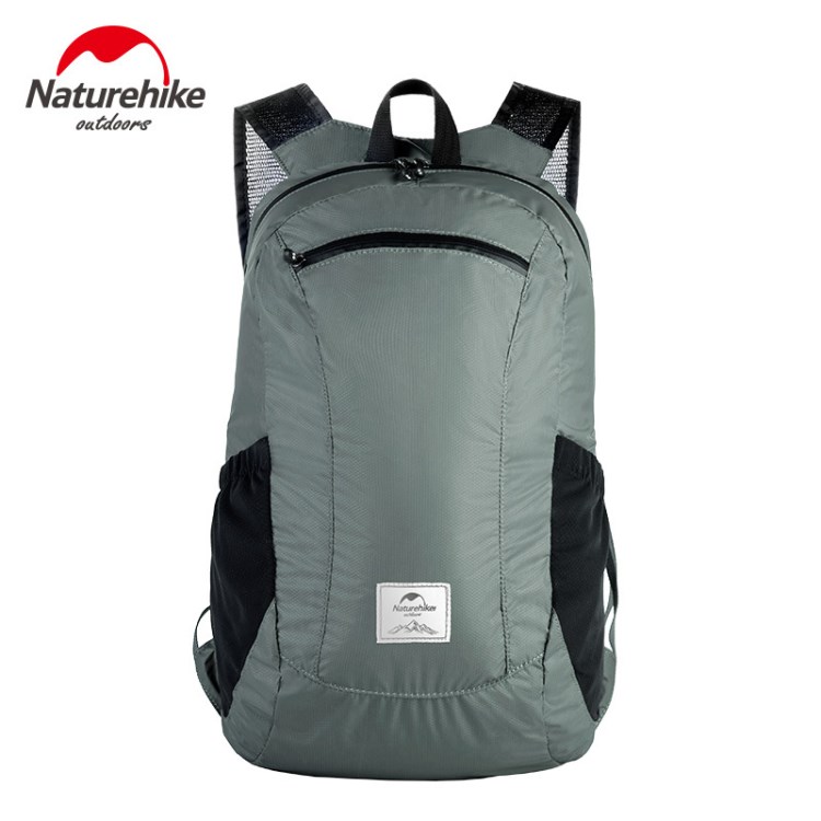 Naturehike戶外旅行登山可折疊硅膠云雁雙肩背包超輕防水騎行包