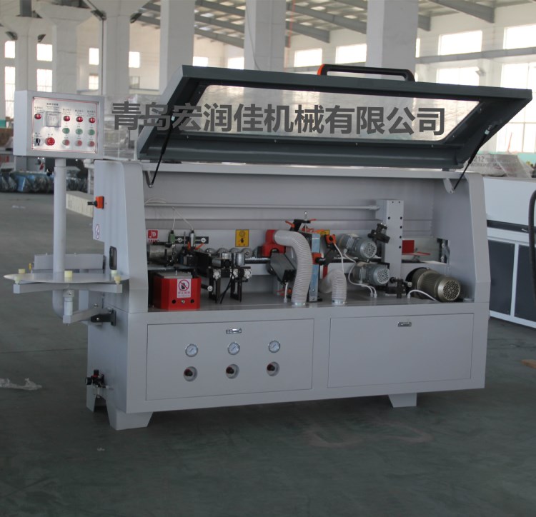櫥柜衣柜設(shè)備 半自動(dòng)直線封邊機(jī) 高速高頻電機(jī) 制造木工機(jī)械