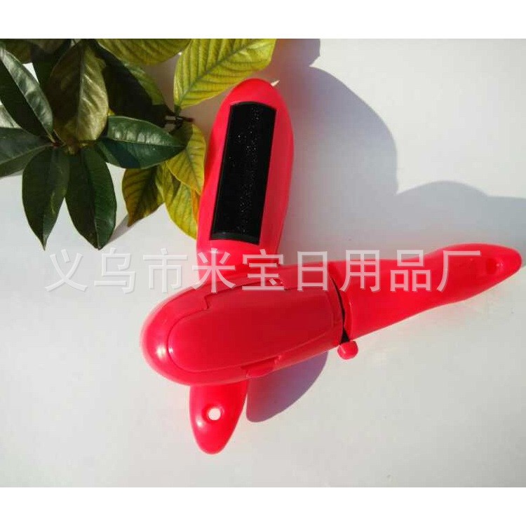 靜電吸塵器衣服粘毛器 清潔塑料毛刷床刷廠家直銷 贈送廣告錄音