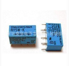 富士通高見澤TAKAMISAWA信號繼電器RY5W-K 5V8腳1A