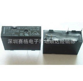 富士通高見澤繼電器F3AA024E 24v3A4腳