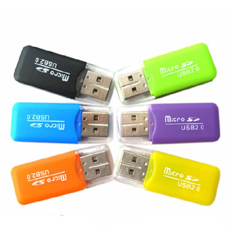 冰爽读卡器 多功能高速TF读卡器 T-Flash读卡器 USB2.0 批发