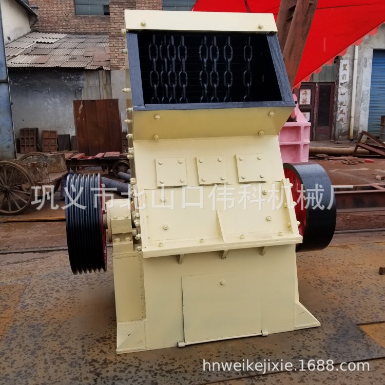 重型錘式碎石機 粒度可調箱式重錘破碎機 石灰石專用重錘破