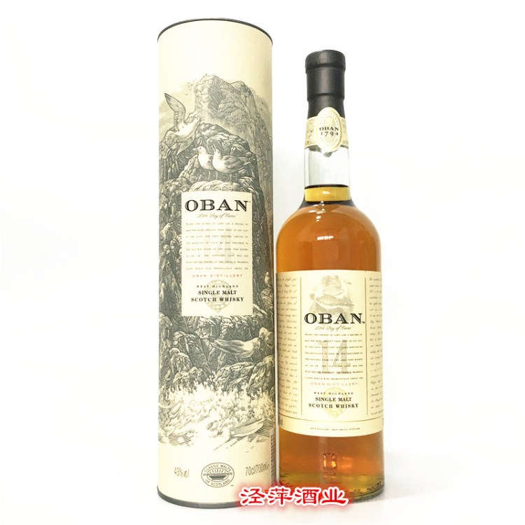 歐本14年西部高地單一麥芽蘇格蘭威士忌 麥洋酒OBAN SingleMalt